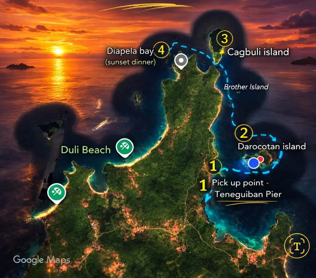 El Nido Sunset Dinner Cruise